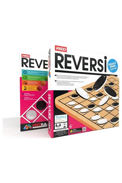 Redka Akıl Oyunları Redka Reversi Wood