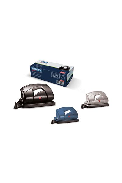 Gıpta Paper Punch (perfator) Metallic 10 Sheets Capacity Mini 3 Color Mix (12 Pieces Pack) F0230