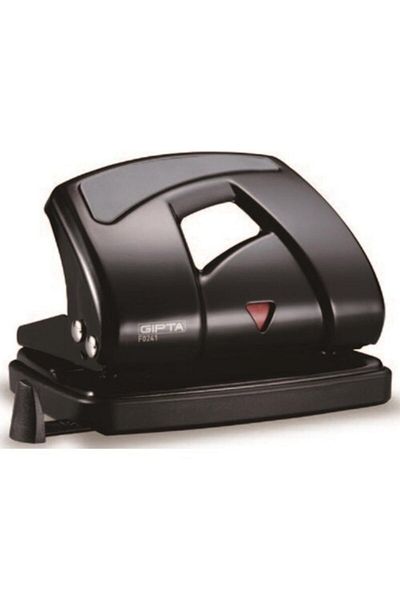 Gıpta Paper Punch F0241 Black 16 Sheet Capacity