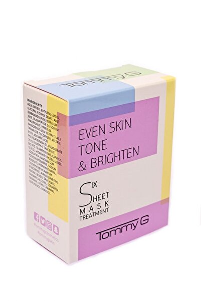 6 Sheet Mask Even Skın Tone & Brighten Tg - 6 'lı Maske Cilt Tonu Ve Aydınlatma - Tg5sx-eve-f15