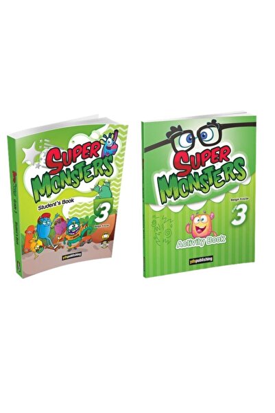 yds publishing 3. Sınıf Super Monsters Student + Activity Set