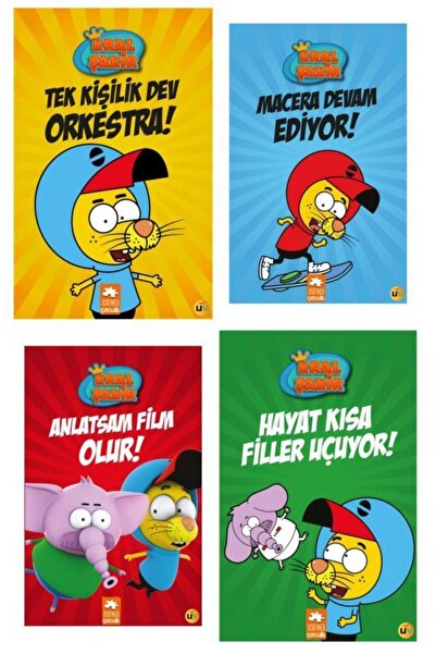 Eksik Parça Yayınları Kral Şakir 4 Kitap Set / Ilk 4 Kitap Birarada