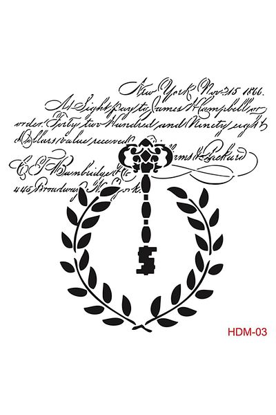 Cadence Hdm03 Home Decor Midi Stencil (25x25)