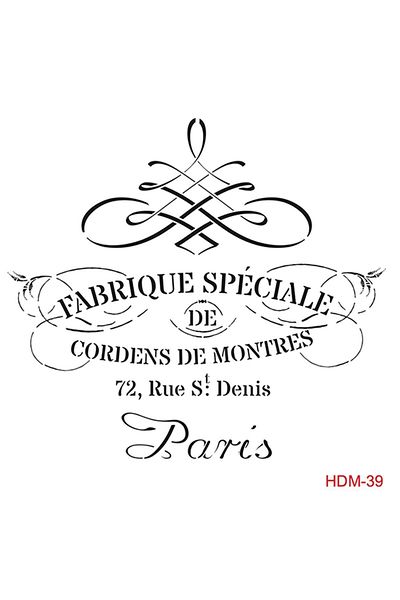 Cadence Hdm39 Home Decor Midi Stencil (25x25)
