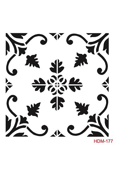 Cadence Hdm177 Home Decor Midi Stencil (25x25)
