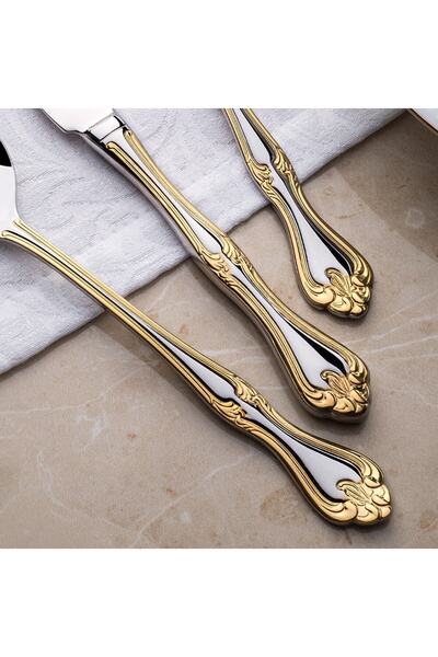 Nehir Lalezar Gold 5P Service Suit Standard