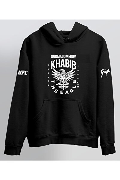 venüsdijital Dizajnirana majica sa kapuljačom Khabib Eagle 2