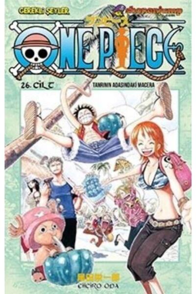 Gerekli Şeyler Yayıncılık One Piece Serisi 26 - Tanrının Adasındaki Macera /e...