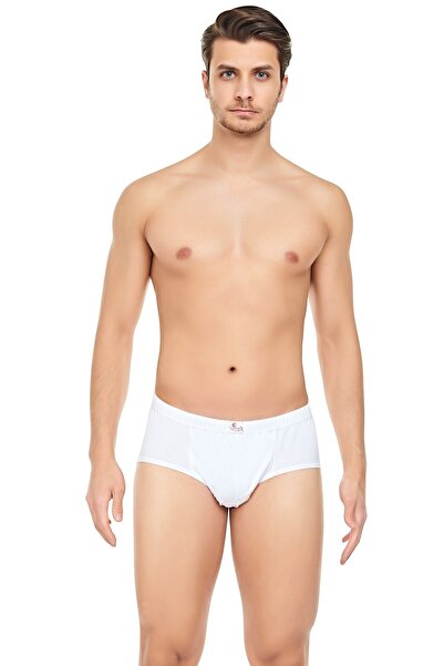CENNETOĞLU Чоловічі трикотажні труси білого кольору