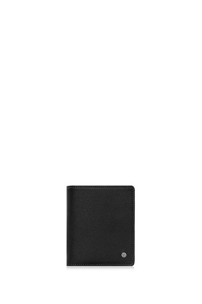 CENGİZ PAKEL Men's Black Genuine Leather EC Wallet 13659