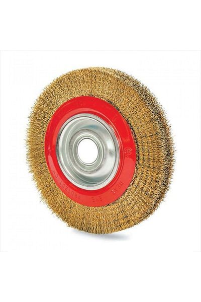 sky Fringed Circle Wire Brush 125mm