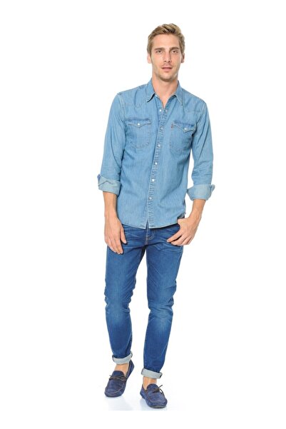 Levi's Erkek Mavi Slim Taper Fit Jean Pantolon 512  28833 0015