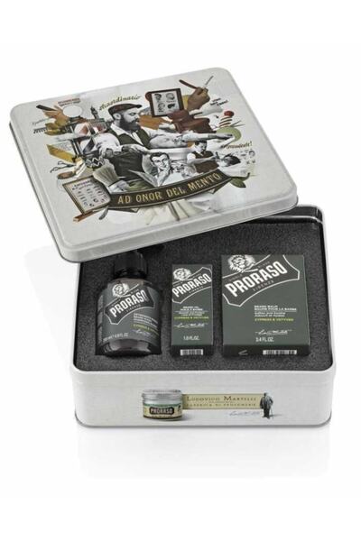 Proraso Sakal Bakım Seti, Cypress & Vetyver