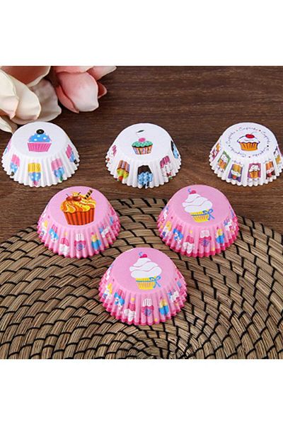 Ün-Ev 150 Pieces Paper Muffin Cake Mold