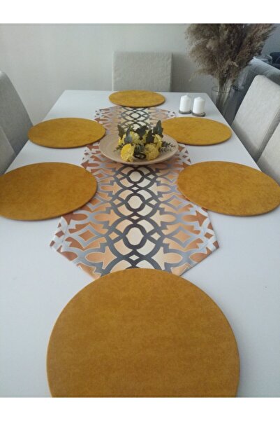 Ayşemce Διάδρομος με Οθωμανικό Σχέδιο Διαβαθμισμένης Απόχρωσης & 6 Σαντριβανί...