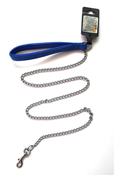 Lion Mavi Köpek Zincir Gezdirme Yumuşak Tutmalı 2 Mm 120 Cm