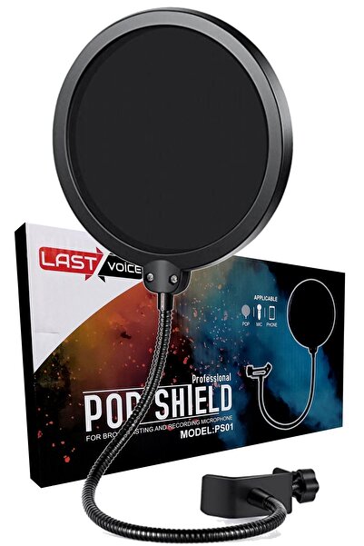 Lastvoice Lastvoice Ps-01 Stüdyo Pop Filtre - Çift Katman Pop Filter