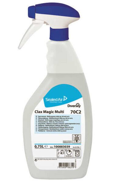 Diversey Clax Magic Multi 70c2 Çok Amaçlı Leke Çıkarıcı 750 ml