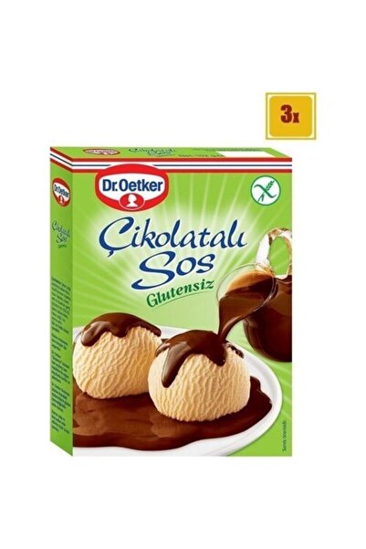Dr. Oetker Glutensiz Çikolatalı Sos 128 Gr X 3