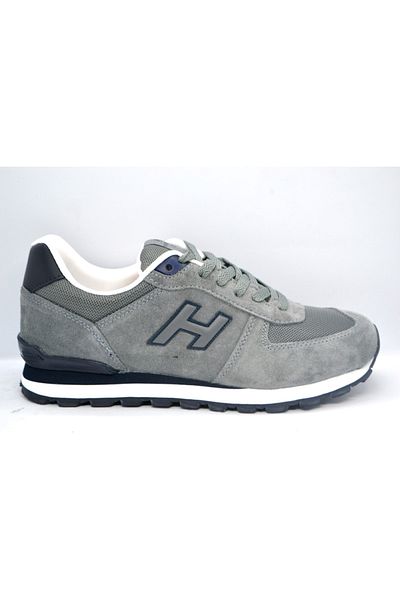 Hammer Jack Men's Tied Gray Sports Shoes