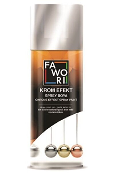 Fawori Krom Efekt Sprey Boya 400ml. Bakır