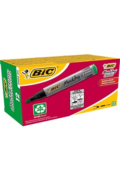 Bic Permanent Markör 2000 12 Li Yeşil 8209123
