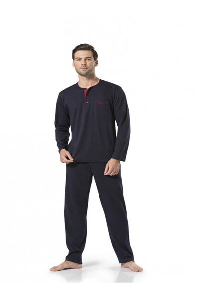 Pierre Cardin Set de pijamale bleumarin pentru bărbați
