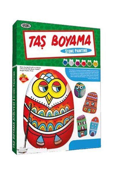 Kumtoys Redka/ Educational Stone Painting Set Intelligence and Strategy Game