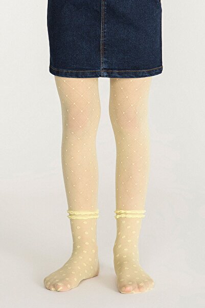 Penti جوارب طويلة للفتيات من الفانيليا بريتي كروس