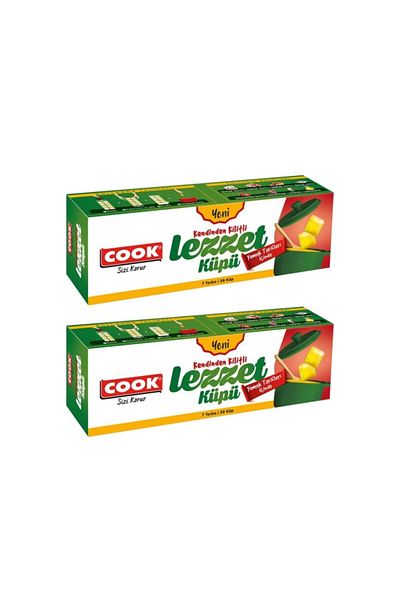 COOK Flavor Cube Ziplock Bowl Bag 7 Pieces X 2 Pieces