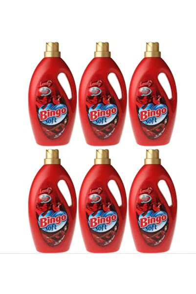 Bingo Soft Çamaşır Yumuşatıcısı Lovely 3 L 6 Adet