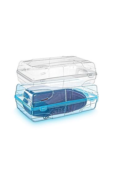 La Push Concept Transparent Men's Men's Shoes Storage Box 5 Pieces