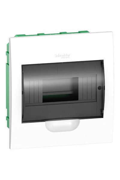 Schneider Electric 8-Piece Flush Mounted Halogen Free Ez9e108sof Fuse Box
