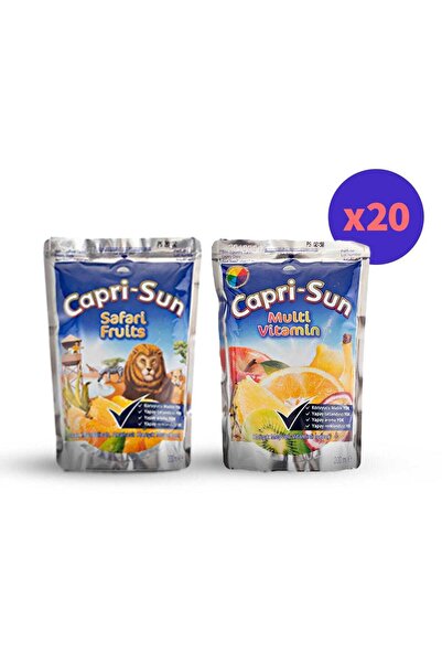 Capri - Sun Safari Ve Multivitamin Meyve Suyu 200 ml