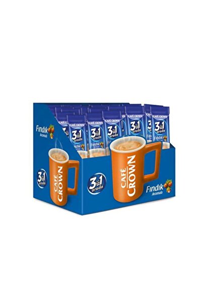 Cafe Crown Ülker 3'ü 1 Arada Fındık 18 Gr. ( 40 Adet )
