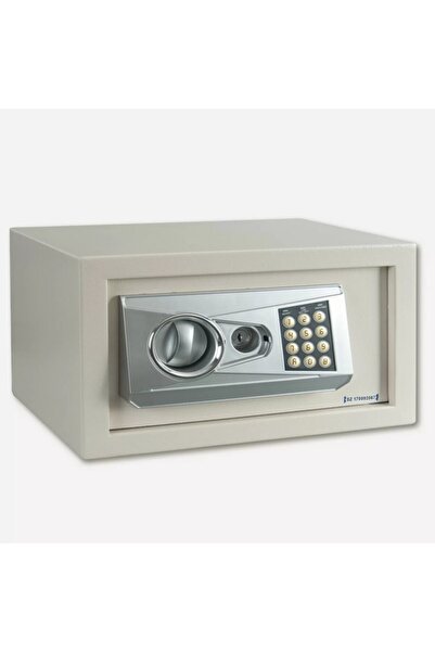 Genel Markalar Şifreli Krem 35x25x25 Cm Elektronik Para Kasası - Elektronik Ş...
