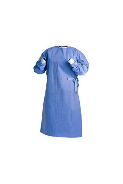 Genel Markalar Cerrahi Box Non-steril Doktor Önlüğü Lastikli Tek Kullanımlık ...