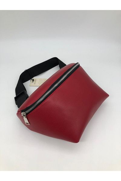 Jacquline Red Waist Bag