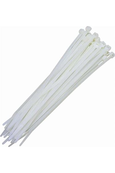 Generic Brand ربطة كابل لون أبيض 2.5x100 - 100 قطعة