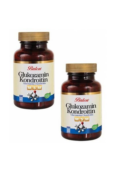 Balen 2 Boxes of Glucosamine Chondroitin Msm 120 Capsules X 970 Mg of Glucosamine