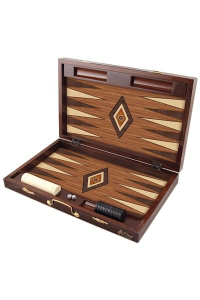 Star Okey Star VIP Bag Backgammon Set