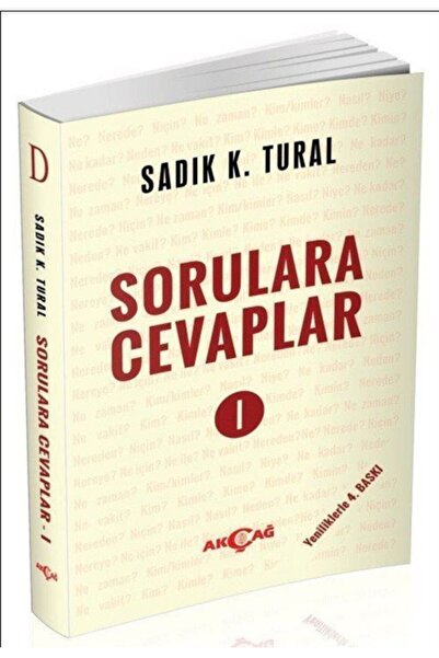 Akçağ Yayınları Sorulara Cevaplar 1- Sadık K. Tural