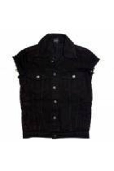 Modaroma Lone Wolf No Club Denim Vest