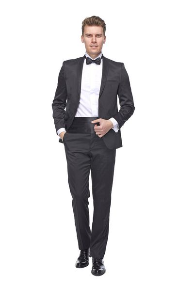 Altınyıldız Black Slim Fit Smoking Pants
