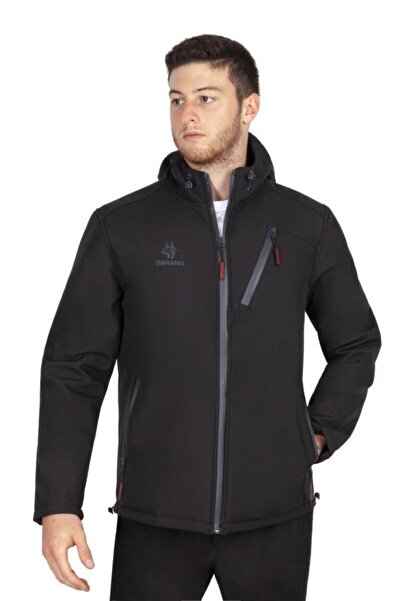 VEHBİ Obrano Outdoor Softshell Kapüşonlu Softjel Mont