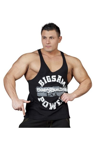 Big Sam قميص تدريب أسود 2035