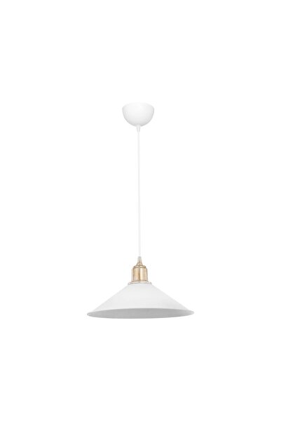 Modelight Büyük Maya Tekli Antik Sarkıt Beyaz