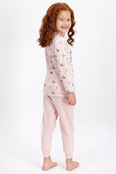 ROLY POLY Rolypoly Fast And Cute Somon Kız Çocuk Pijama Takımı