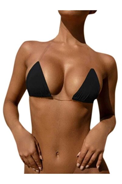 Secret Passion Lingerie Tknfashıon Dalgıç Kumaş Şeffaf Askılı ,tek Üst Sütyen