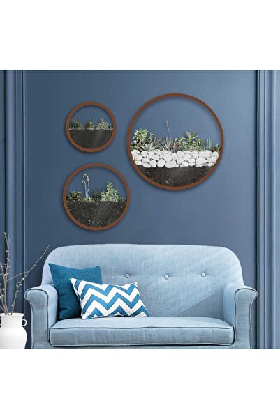 Dekoratif Duvar Saksısı Oval 25cm